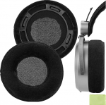 Geekria Comfort Velour k&otilde;rvapadjad Hifiman HE400SE HE400 400I 400S HE560 560I HE500 HE300 HE350 Sundara k&otilde;rvaklappide k&otilde;rvapadjad remonditarvikud (must)