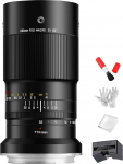 TTartisan 100 mm F2.8 Macro 2X Full Frame Lens with Manual Focusing, Compatible with Fujifilm Fuji GFX Mount Cameras GFX50S GFX50SII GFX50R GFX100 GFX100II GFX100S GFX100SII etc.