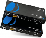 OREI 4K KVM HDMI Extender Over LAN HDBaseT PoC Single CAT5e/CAT6A/CAT7 kaabel 4K@60Hz - Kuni 400Ft 4:4:4 - Kaugjuhtimine klaviatuuriga hiirega USB juhtimine - Digitaalne Full HD