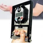 Handdynamometer, Griffkrafttester, maksimaalne koormus 330Lbs/150kg, Verstellbarer Handgreifer, f&uuml;r das Training der Handgelenk-Unterarm-Fingermuskulatur
