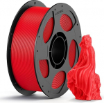 ANYCUBIC PLA filament 1,75 mm, PLA ja spool komplekt, 3D printeri filament PLA, vaakumpakend, intelligentne identifitseerimine, 1 kg, punane
