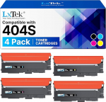 LxTek Replacement Toner for Samsung CLT-P404C Samsung Xpress SL C480W C430W C480FW C480 C480FN C430 (CLT-K404S CLT-C404S CLT-M404S CLT-Y404S)