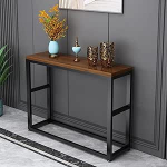 XIAOLIN puidust konsoolne diivanilaud Slim Side End Table kaasaegne koridori ladustamise riiul elutuppa / magamistuppa