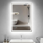 ANNWA Vannitoa peegel koos valgustusega 60 x 80 cm NHYJ6822D