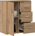 vidaXL Sideboard - kaasaegne ristk&uuml;likukujuline kapp s&ouml;&ouml;gituppa