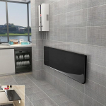 Wandmontierter Schwebetisch, Klappbarer Wandschreibtisch, stabiles Holzdesign, platzsparende Werkbank f&uuml;r W&auml;sche und Home Office