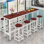 Kaasaegne konsoollaud ristk&uuml;likukujulise alusega, seinapindade, k&uuml;lgkoridoride, esikusse, kaasaegne puidust baarilaud koju, counter k&otilde;rgus s&ouml;&ouml;gilaud teakist ja valge pika