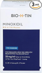 Bio H-TIN Minoxidil Spray for Men, 3 x 60 ml Solution