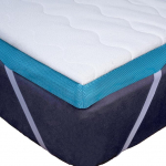 Komfortec Gel Topper 90 x 200 cm H3/H4, madratsi pealiskate Box Spring voodile, &Ouml;ko-Tex sertifitseeritud, 7,5 cm k&otilde;rgus, Aloe Vera kate