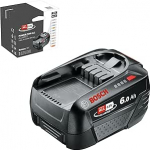 Bosch Home and Garden 1600A00DD7 PBA aku, 18 V, 6,0 Ah, W-C, 18 V s&uuml;steem, karbis