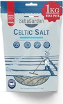 Seba Garden Celtic Sea Salt Grey, 1kg sertifitseeritud orgaaniline suletav kott halli meresoolaga, k&auml;sitsi korjatud, sisaldab &uuml;le 82 olulise mineraali (1kg, originaal).