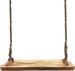 Aoneky Garden Tree Swing Seat - 23 "x 7" suur veekindel puidust veranda rustikaalne kiikede komplekt koos k&ouml;iega j&otilde;ulukingitus lastele ja t&auml;iskasvanutele &otilde;ues ja siseruumides m&auml;ngimiseks (&uuml;mmargune Paulownia)