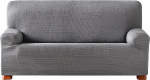 Eysa Aquiles Elastic Sofa Cover 3-Seats, Polyester-Cotton, grey, 37 x 29 x 9 cm