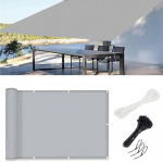 Ristk&uuml;likukujuline p&auml;ikesepurje, veekindel, aasadega, 2 x 3 m, rullitav, p&auml;ikesekaitse, veekindel tuulekaitse, p&auml;ikesepurje, UV kaitse, 99% r&otilde;dule, terrassile, aeda.