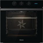 Hisense BI64111AB Multifunktsionaalne ahju koos k&uuml;ttekehaga, XXL s&uuml;vendiga 77 liitrit, 12 toiduvalmistamisfunktsiooni, veepuhastus, A-klass, kiire eelsoojendus, pitsafunktsioon 300 &deg;C, &otilde;hupraadimine