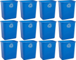 United Solutions 13-liitrine ristk&uuml;likukujuline pr&uuml;gikast kontoris / siseruumides - must