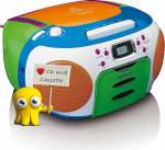 Lenco SCD-971 Lasteraadio - Kassettraadio CD-ga - CD-raadio - kassetim&auml;ngija - stereok&otilde;lar - k&otilde;rvaklapipesa - raidem&auml;lu - mitmev&auml;rviline, v&auml;rviline