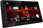 JVC KW-M180DBT - 17,3 cm (6,8 tolli) digitaalne meedia AV-vastuv&otilde;tja koos Quick Boot & Android USB peegliga (4 x 45 W, DSP, DAB+/FM, BT, 3x Pre-Out 2V, USB, iPod/iPhone Control)