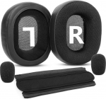 TaiZiChangQin k&otilde;rvapadjad Headband kaitsev kate k&otilde;rvapadjad asendamine &uuml;hildub Redragon H520 Icon H510 Zeus H710 Helios k&otilde;rvaklappidega