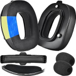 K&otilde;rvapadjad Mod Kit Logitech G Astro A50 Gen 4, A50 Gen 5, A50 X traadita m&auml;ngukomplektidele, jahutusgeeliga asendusk&otilde;rvapadjad, peapaelad, mikrofonivaht Astro A50 Gen 4/Gen 5/A50X jaoks.