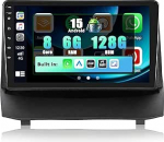 SIXWIN 8-tuumaline 6+128G Android 15 autoraadio Ford Fiesta 2009-2017 koos Carplay / Android Car / DSP, 9-tolline HD puuteekraan koos GPS WiFi Bluetooth USB FM RDS raadio MirrorLink 32EQ + tagurduskaamera