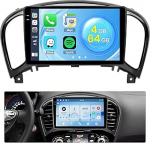 Roinvou 4+64G Android 15 autoraadio Nissan Juke 2010-2019/YF15 Infiniti ESQ 2011-2019 Carplay Android auto, 9-tolline autoraadio Incell puuteekraaniga GPS Bluetooth EQ WiFi RDS FM SWC tagurduskaameraga