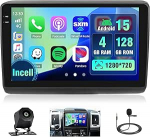 4+128G Android Autoradio mit Bildschirm f&uuml;r FIAT Ducato,Citroen Jumper,Peugeot Boxer 2011-2022 Wireless Carplay, Autoradio mit Navi 9 Zoll Incell Bildschirm Android Auto/FM/RDS/R&uuml;ckfahrkam