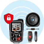 Helisignaal - universaalne kahesuunaline autoalarm r&ouml;ntgen&uuml;lesanne