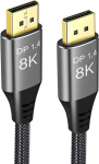 xiwai DisplayPort 1.4 8K 60Hz kaabel Ultra HD UHD 4K 144Hz DP-DP kaabel 76804320 video PC s&uuml;learvuti TV-le (3M)