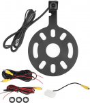 Auto tagurduskaamera tagumise vaate kaamera asendus rehvimontuur 160&deg; lai vaade IP68 veekindel Fit for Wrangler 07-18 Fit for Wrangler 07-18