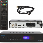 Ankaro 2100 DSR HD satelliidi vastuv&otilde;tja koos PVR salvestusfunktsiooniga satelliidiplaadi jaoks, AAC-LC audio, sobib &uuml;he kaabli, HDMI, Scart, koaksiaal, USB 2.0, Timeshift, vastuv&otilde;tja satelliittelevisiooni jaoks +