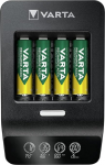 Varta Ultra Fast Charger + AA / AAA, &uuml;he pesa laadimine, defektsete akude tuvastamine, saab kasutada kogu maailmas, sh 4x RECHARGE ACCU Power AA 2100mAh