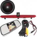 HD auto IP68 &ouml;ise n&auml;gemise haagissuvila tagurduss&uuml;steem pidurituled tagurduskaamera Van katuse kaamera parkimiskaamera parkimisabi reguleeritava nurgaga &uuml;hilduv V W T5 bussitransporter Multivaniga