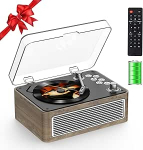 Kaasaskantav CD-m&auml;ngija Bluetooth: Kegaudio raadio CD-m&auml;ngijaga kaasaskantav koos k&otilde;lariga Kaugjuhtimispult toetab USB/AUX taasesitust k&otilde;rvaklappide pesa Tammepuust