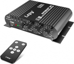 Fasizi LP-838USB Bluetooth 5.0 v&otilde;imendi 2.1 3-kanaliline tugi Super Bass Music Playback ilma andmekaotuseta USB kaugjuhtimispuldiga digitaalne v&otilde;imendi koos 3A toiteallikaga