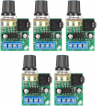 LM386 heliv&otilde;imendi plaat, DC 3 V kuni 12 V digitaalne stereov&otilde;imendi, 0,5 W kuni 10 W v&otilde;imsus, k&otilde;larite helis&uuml;steemi DIY jaoks, 5 tk pakendis