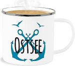 Shirtracer Email Tinamug - Statement - L&auml;&auml;nemeri - Must - 300 ml - Valge h&otilde;be - Statements - EB221