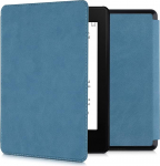 Amazon Kindle Paperwhite (11th Gen - 2021) jaoks sobiv kwmobile &uuml;mbris - E-lugeri kaitsev &uuml;mbrik - petrooleeritud sinine