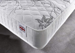 Bed Centre Ortho Memory Foam Quilted Sprung Mattress Medium Soft Single Mattress