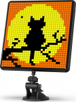 Divoom Pixoo-Max mitmeotstarbeline digitaalne pildiraam, 32 x 32 programmeeritav pikslikunsti LED-ekraan toa m&auml;ngude kaunistamiseks, aknakilp (must)