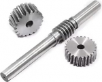 1.5 moodul 35 hammaste reduktor Worm Gear Rod hammasratta suhe 1:35 45# terasest 1 t&uuml;kk