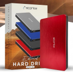 Storite 500GB v&auml;line k&otilde;vaketas USB 3.0 kergekaaluline varundus- ja salvestus k&otilde;vaketas Kaasaskantav m&auml;ngude k&otilde;vaketas Laiendatud m&auml;lu k&otilde;vaketas m&auml;ngudele s&uuml;learvuti PC Mac lauaarvuti (punane)