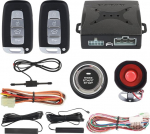 EASYGUARD auto alarms&uuml;steem v&otilde;tmeta sisenemise pke kaugjuhtimispult mootori k&auml;ivitamise seiskamine push start stop automaatselt lukustada v&otilde;i avada auto ukse universaalne versioon sobib enamusele dc12v autodele ec003n-k