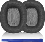 Aiivioll Asendusk&otilde;rvapadjad AirPods Max Over-Ear k&otilde;rvaklappidele, vastupidavast rullmaterjalist valmistatud asenduspadjad, pehme vaht k&otilde;rge (must)