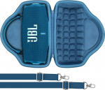 Aenllosi f&uuml;r JBL Charge 6 Bluetooth-Lautsprecher Hartschalen-Tragetasche mit Schulterriemen, Blau, nur Tasche