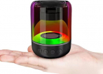 Mini Koraani k&otilde;larilamp, l&auml;bipaistev 3D korpus veelaine valgusega, Bluetooth 5.0, HD 360&deg; Surround Sound ja bass, APP / kaugjuhtimispult, 18 ettekandjat ja 15 keelt