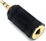 DRUT 1 x 2,5 mm stereopesa 3,5 mm emasele audioadapteri kaabli konverter kuldne must