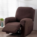 ZYHBBGXFC-XM Liege-Schonbezug, 4-teiliges Set, Stretch-Jacquard-Sofabezug mit Seitentasche, weicher, Dicker, waschbarer M&ouml;belschutz for Wohnzimmer (Color : Color B, Size : 3 Seats (Set of 8 Pieces))