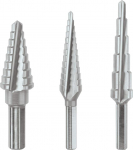 Bosch SDH30 3 Piece High Speed Steel Step Drill Bit Set
