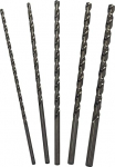 Drill America 5-osaline kiirest terasest puurimispuuride komplekt (1/4-1/2-tolline x 18-tolline) POU-seeria
